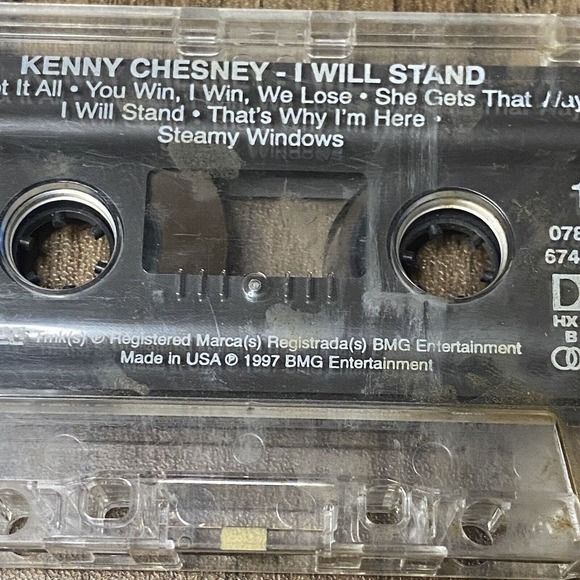I Will Stand by Kenny Chesney (Cassette, Jul-1997, BNA) - Picture 5 of 8